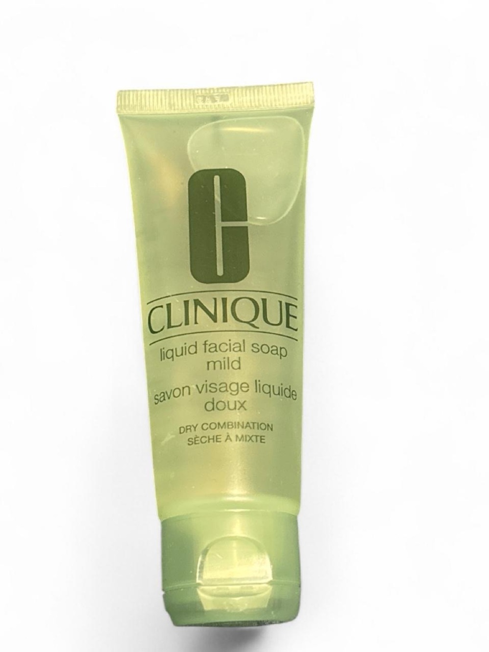 Clinique Light Green Liquid Facial Soap Mild Gentle Cleanser